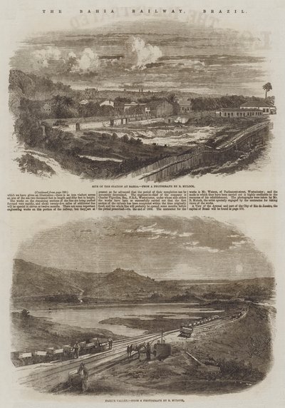 The Bahia Railway, Brazil by Richard Principal Leitch